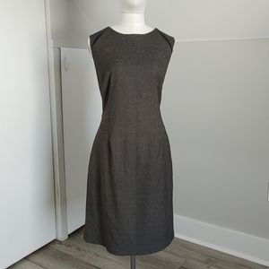 Calvin Klein sleeveless career style gray dress